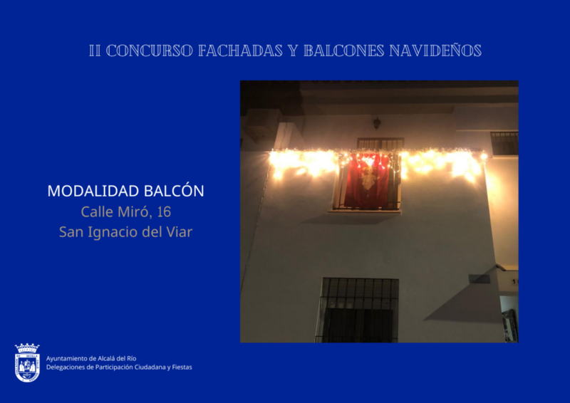 Balcón calle Miró 16